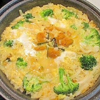 タジン鍋で暖まる！野菜のミルクリゾット